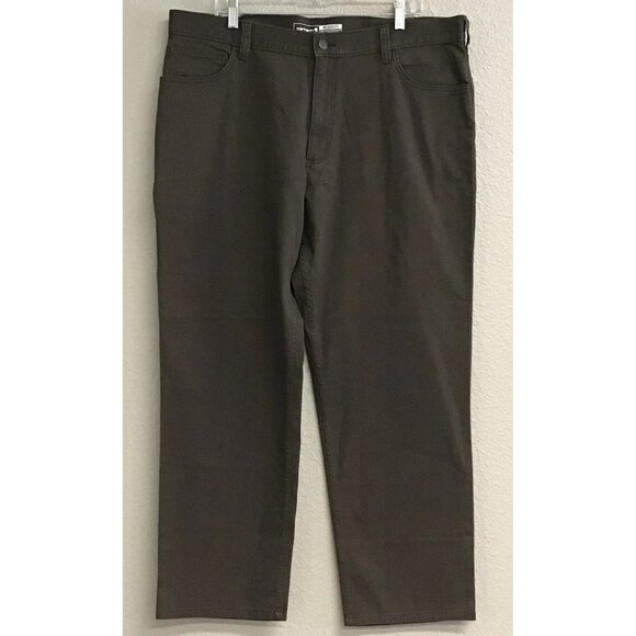 Carhartt Relaxed Fit Work Wear Pants Mens Size 40 x 30 Brown - Picture 7 of 10
